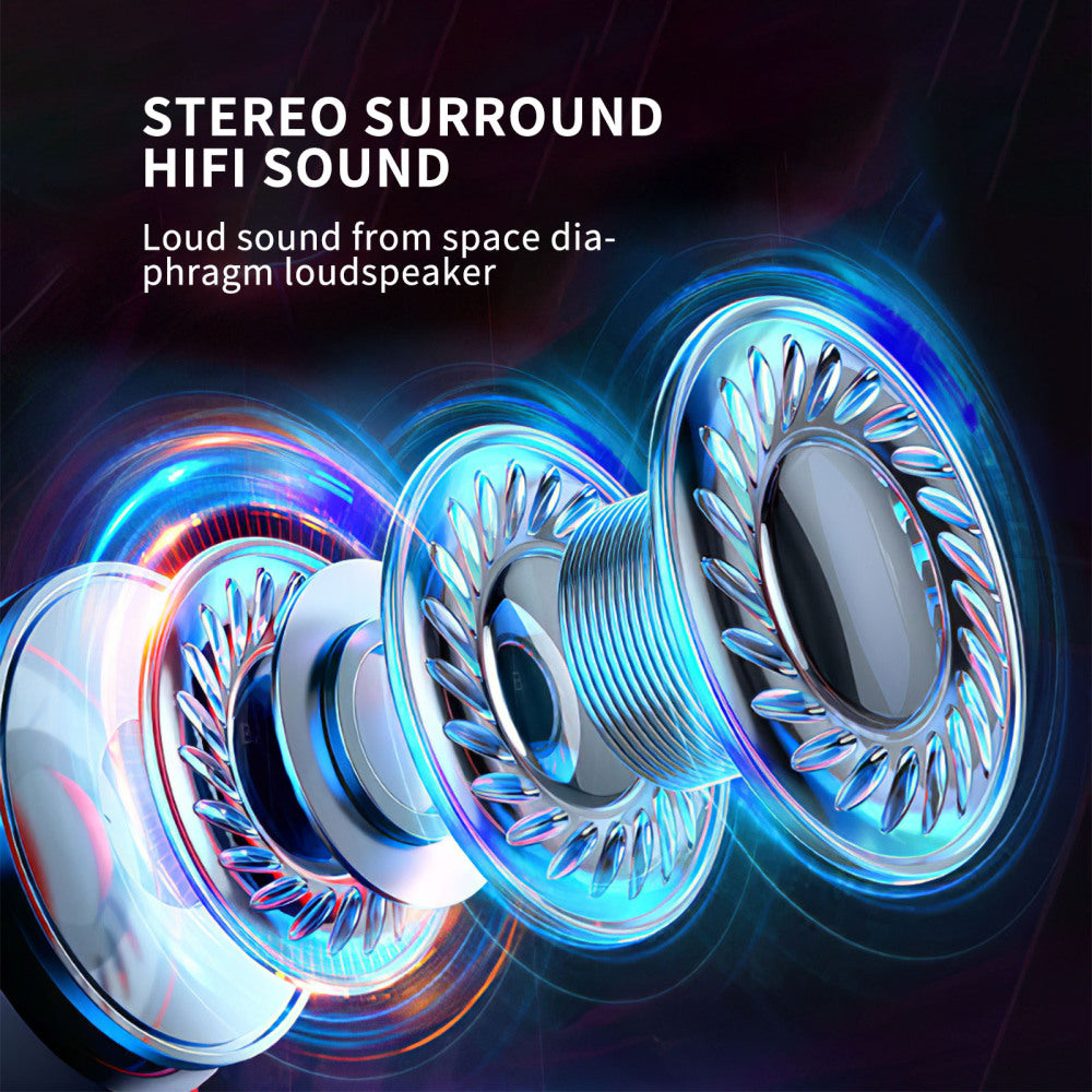 BH101 TWS Bluetooth 5.0 Headset Noise Reduction Gaming Headphones Waterproof In-Ear Earbuds with Microphone BH101 TWS Bluetooth 5.0 Headset Noise Reduction Gaming Headphones Waterproof In-Ear Earbuds with Microphone